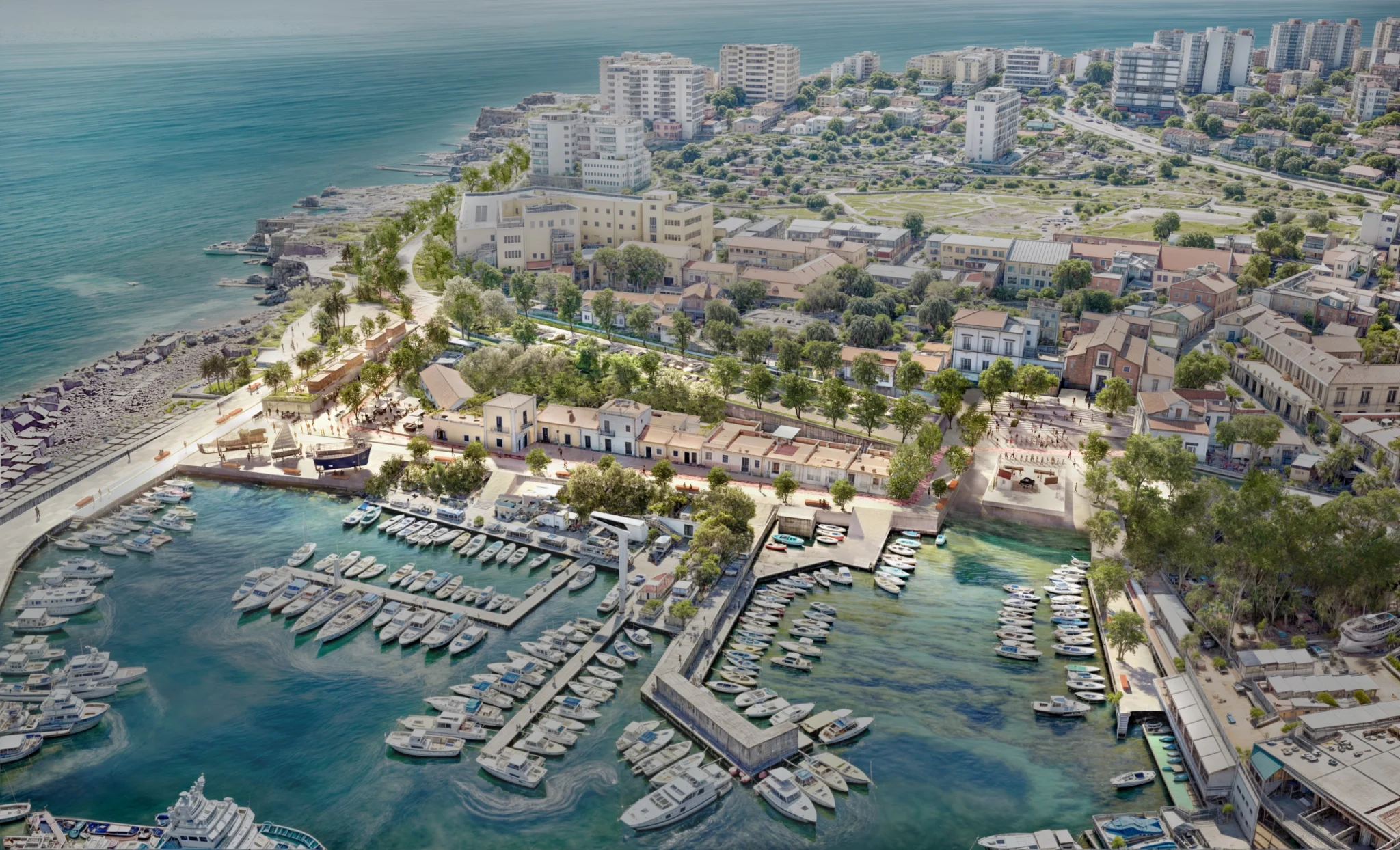 Concorso in due fasi per la rigenerazione urbana, il recupero e la restituzione del Borgo Marinaro di Ognina.